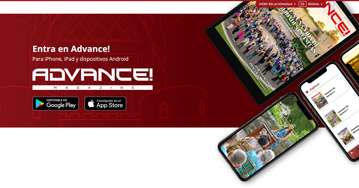 Obtén la aplicación de la revista Advance! hoy | Organización Avanzada ...