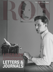 Literary Correspondence: Letters&nbsp;& Journals