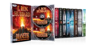 Pakken med Dianetics og Scientology Begynderbøger som lydbøger