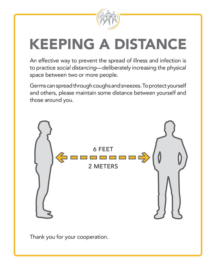 Social Distancing Steps Social Distancing
