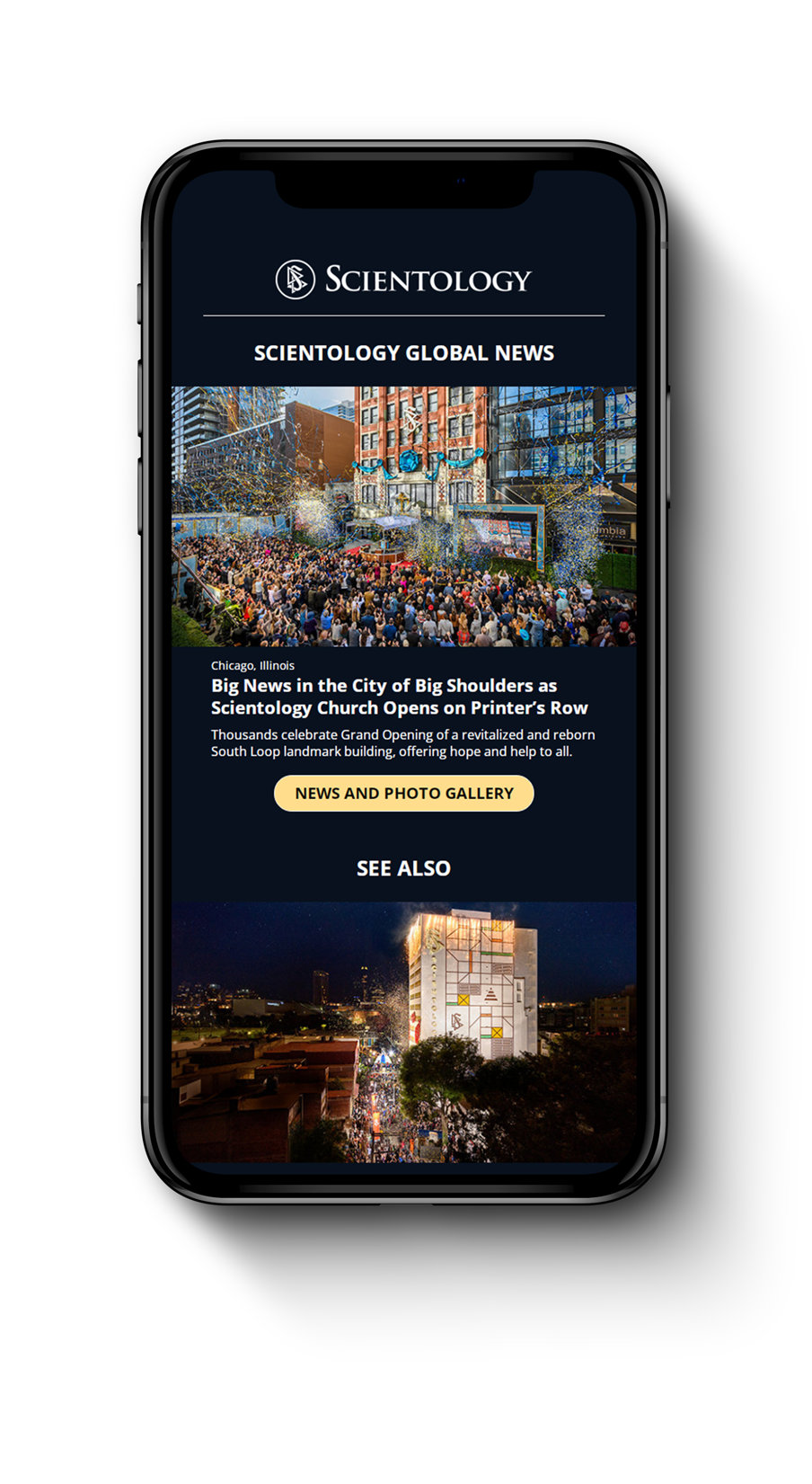 Get Scientology Today in Your Inbox The Founding Church of
