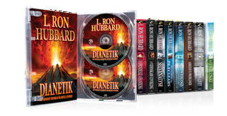 Pakken med Dianetics og Scientology Begynderbøger som lydbøger